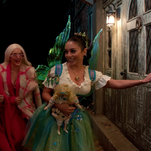 A fairy-costumed Vanessa Hudgens lures unsuspecting victims in Eli Roth’s Haunted House: Trick-VR-Treat