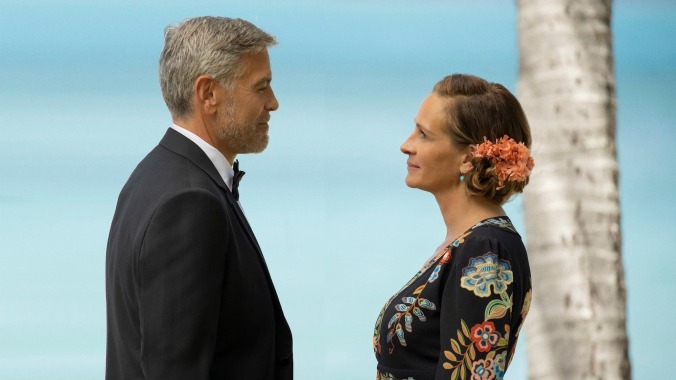 George Clooney and Julia Roberts might want a refund on this Ticket To Paradise