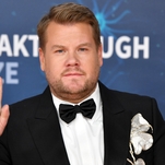 A weary nation breathes a sigh of relief as James Corden welcomed back at Balthazar