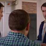 Rob Riggle improvised the penis scene in 21 Jump Street to make the crew laugh