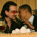 That time Bono passed out in Lincoln's Bedroom thanks to Barack Obama's drinks