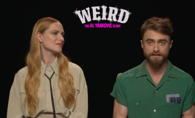 How Daniel Radcliffe and Evan Rachel Wood Got 'Weird'