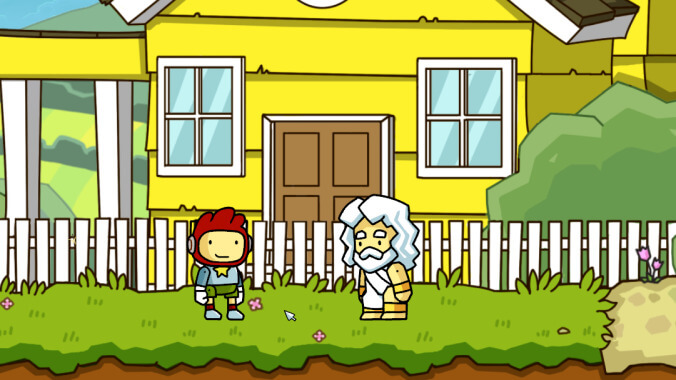 “God,” Scribblenauts (2009)