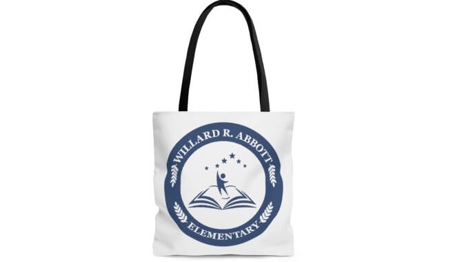 Abbott Elementary-themed tote bag 