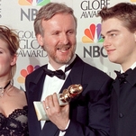 Back in the public eye, James Cameron shares some embarrassing Leonardo DiCaprio stories