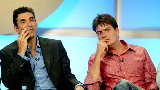 Chuck Lorre apparently wrote an extremely wild pilot script about working with Charlie Sheen