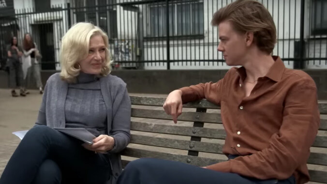 Diane Sawyer's Love Actually 20th anniversary interview got interrupted by the police