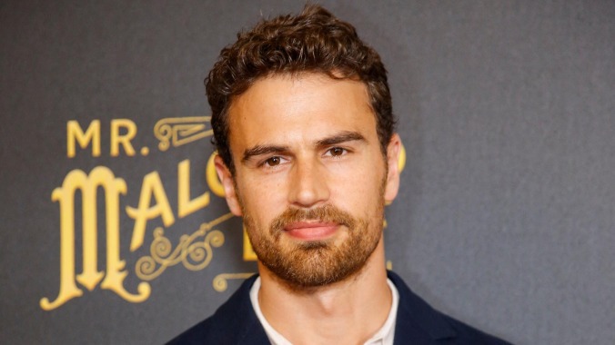 Theo James says acting in films like Divergent is 