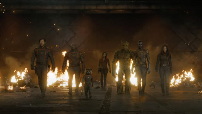 The Guardians Of The Galaxy are done running in the first trailer for Volume 3