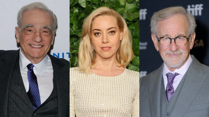 Aubrey Plaza opines that she, Scorsese and Spielberg are the Avengers of real cinema