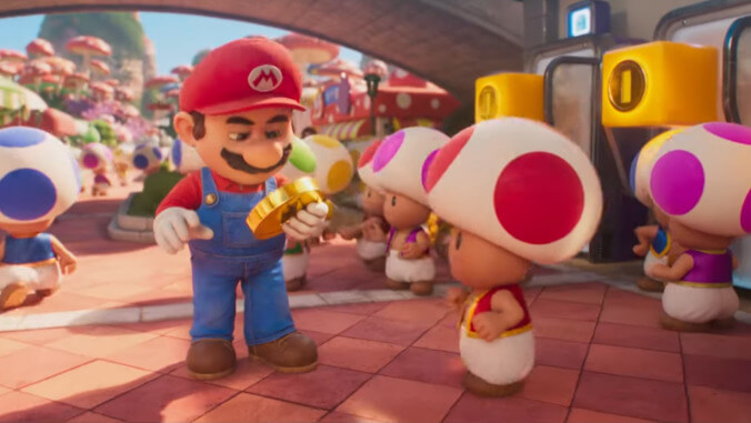 How the hell does the Mushroom Kingdom economy function in this new Mario movie clip?