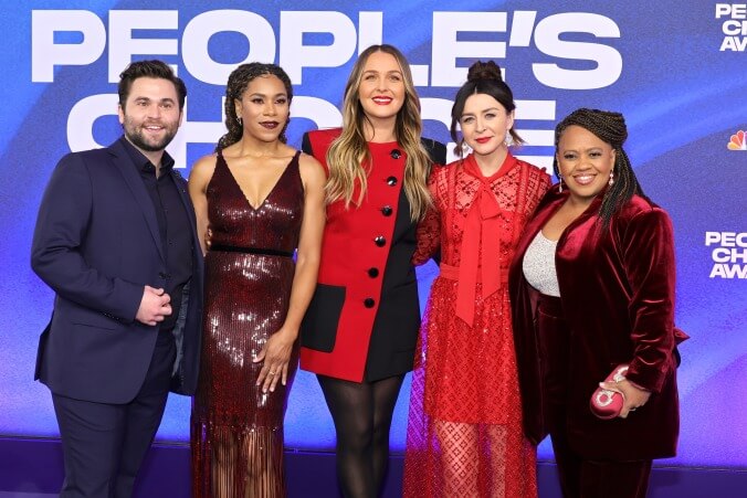 Camilla Luddington, Kelly McCreary, Jake Borelli, Caterina Scorsone, and Chandra Wilson