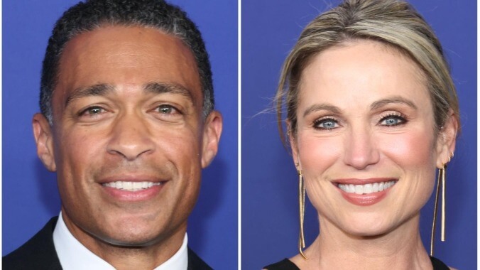 Amy Robach and T.J. Holmes remain benched from GMA3 pending internal review