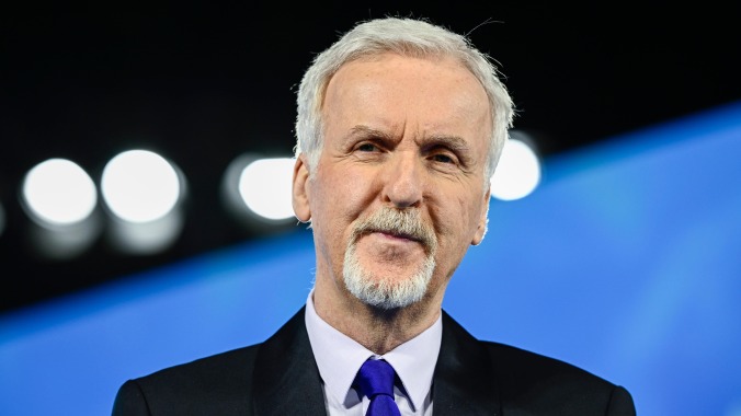 James Cameron filmed to avoid the 