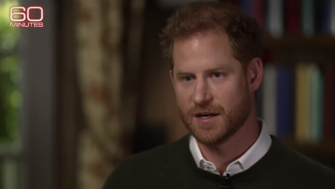 Prince Harry talks future king William, Queen Consort Camilla, and grief over Princess Diana on 60 Minutes