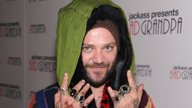 Bam Margera reveals he was 