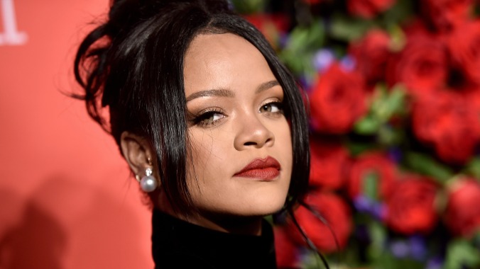 Rihanna puts the “tease” in “Super Bowl Halftime Show teaser trailer”