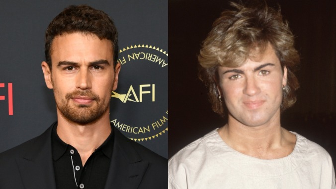 No, there isn't a Theo James-George Michael biopic on the way