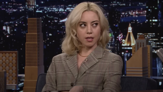 Aubrey Plaza's Saturday Night Live audition was too strange to get her cast