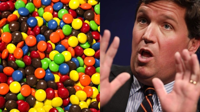 Fox News is concerned about the moral and political implications of M&M’s… again