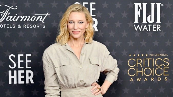Cate Blanchett muses giving up the whole acting thing to spend time gardening