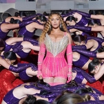 Beyoncé returns to the stage with a perplexing set at a controversial venue