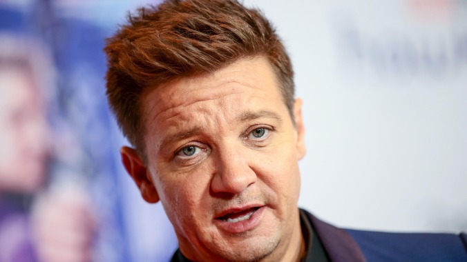 Jeremy Renner says he broke more than 30 bones in snow plow accident