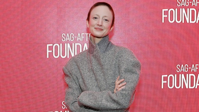 And the award for above-board Oscar campaign goes to Andrea Riseborough