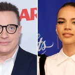 Leslie Grace continues to put on a brave face about her scrapped Brendan Fraser fight