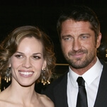 Gerard Butler reminisces about the time his sexy dancing sent Hilary Swank to the hospital