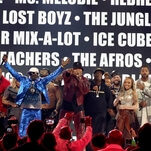 Here's every artist who performed at the Grammys' 50th anniversary hip-hop tribute