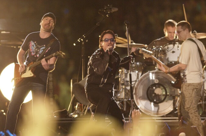 3. U2 (2002)  