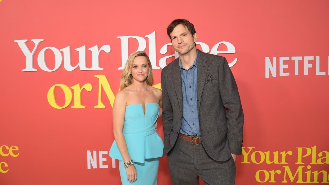 Ashton Kutcher didn’t want to be accused of having an affair (or any chemistry whatsoever) with Reese Witherspoon