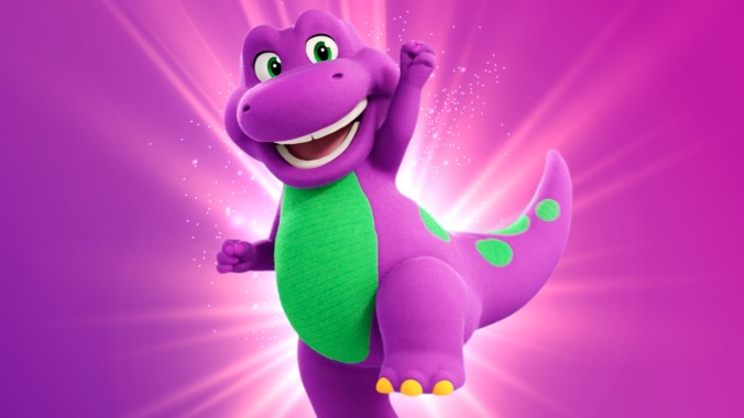 Mattel jumps at the chance to entice a new generation of anti-buccal fat Barney fans