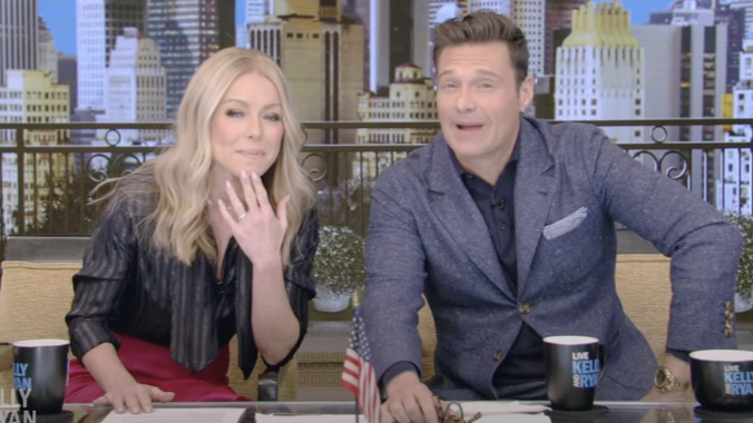 Ryan Seacrest is out, Mark Consuelos is in on Live With Kelly And Ryan