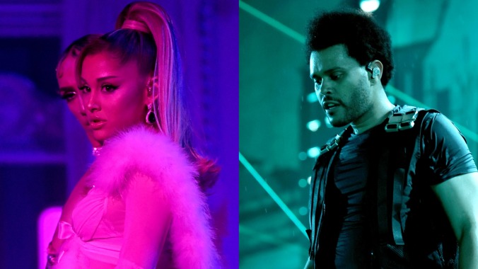 Ariana Grande hops out of Oz, into The Weeknd’s “Die For You” remix