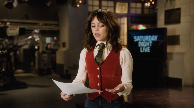 Jenna Ortega has some notes for the Please Don’t Destroy guys in first Saturday Night Live promo