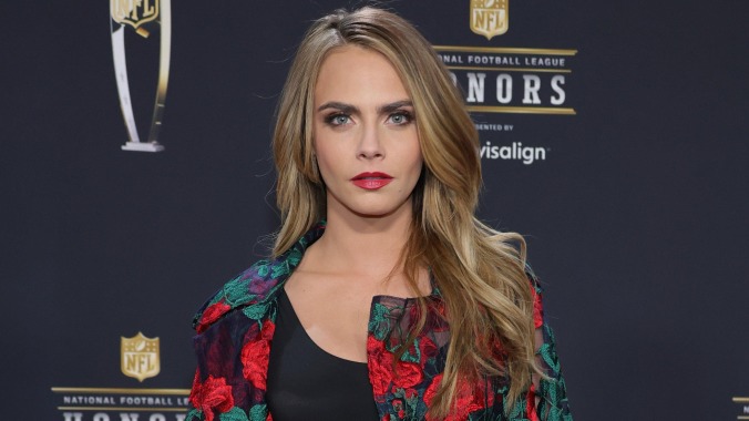 Cara Delevingne says she threw herself into work to avoid dealing with addiction issues