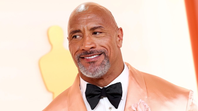 The Rock is still rehashing Black Adam’s flop at the Oscars