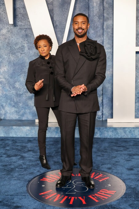 Wanda Sykes and Michael B. Jordan