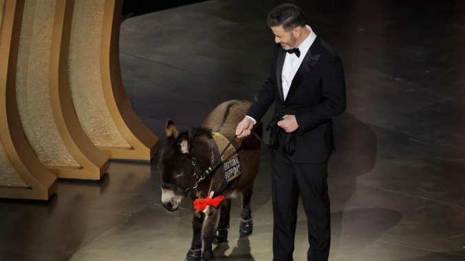 UPDATED: This year's Oscar slap was a donkey named Jenny