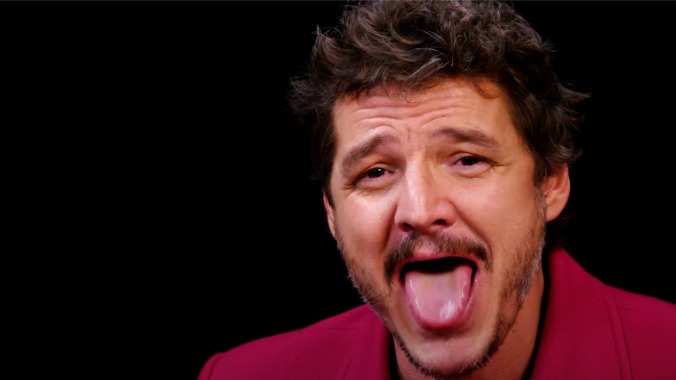 Pedro Pascal lauds Baby Yoda as a “cooperative” scene partner as he sweats it out on Hot Ones