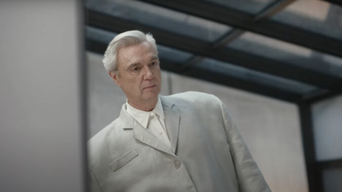 David Byrne puts on the big suit once more for A24's remastered release of Stop Making Sense