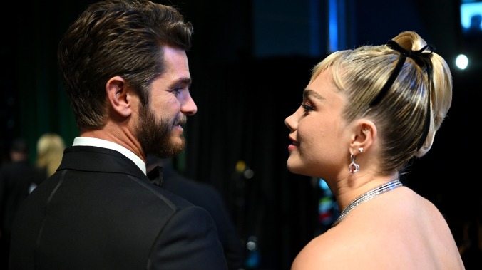 It turns out Andrew Garfield and Florence Pugh were just warming up at the Oscars