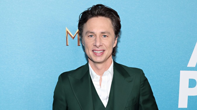 Zach Braff isn’t dwelling on the legacy of Garden State, but he might be a little bit