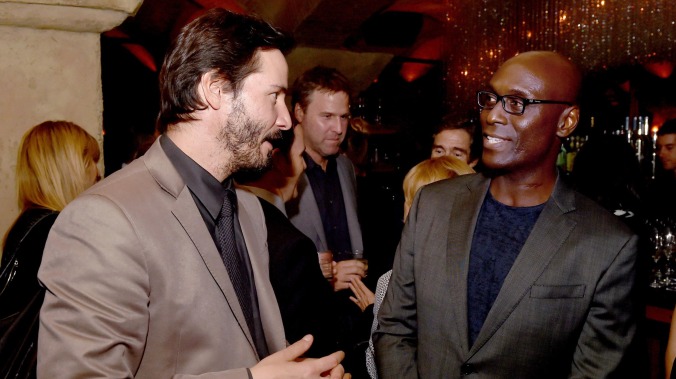 Keanu Reeves, Chad Stahelski, and more honor Lance Reddick at the Los Angeles premiere of John Wick: Chapter 4