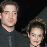 Alicia Silverstone verbally signs on to any and all Brendan Fraser projects
