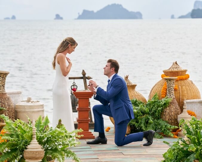 The Bachelor finale gives us the show's first proposal since 2020