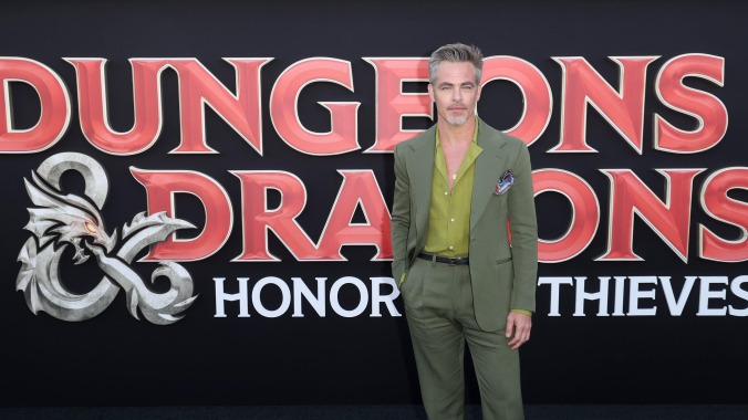 Chris Pine loves that Dungeons & Dragons is an escape from our “shitty” world