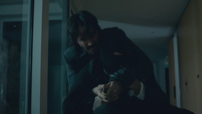 First kill, John Wick: Home Invasion, Part 2, at 29:25
